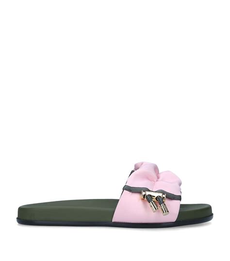 fendi slides pink